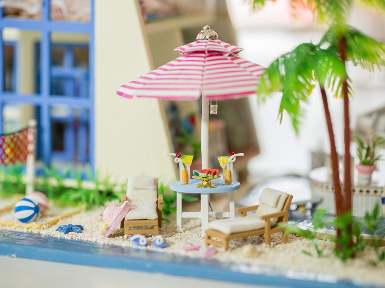 Набор для создания миниатюры (румбокс) «Лазурный берег» — картинка 11