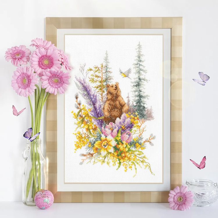 Набор для вышивания «Дух весеннего леса» — картинка 9