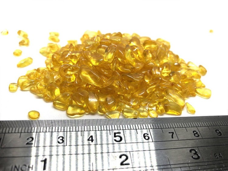 Натуральный камень Кварц желтый, 100г — картинка 3