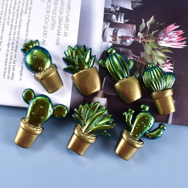 Силиконовый молд - Суккуленты, 15,2х12,4 см — картинка 6