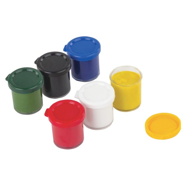 Гуашь Юнландия «Школьная», 6 цв. по 17 мл — картинка 3