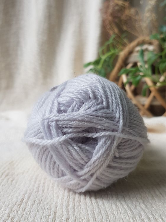 Пряжа Камтекс Бамбино (008), серебристый , 5 шт. по 50 г — картинка 3