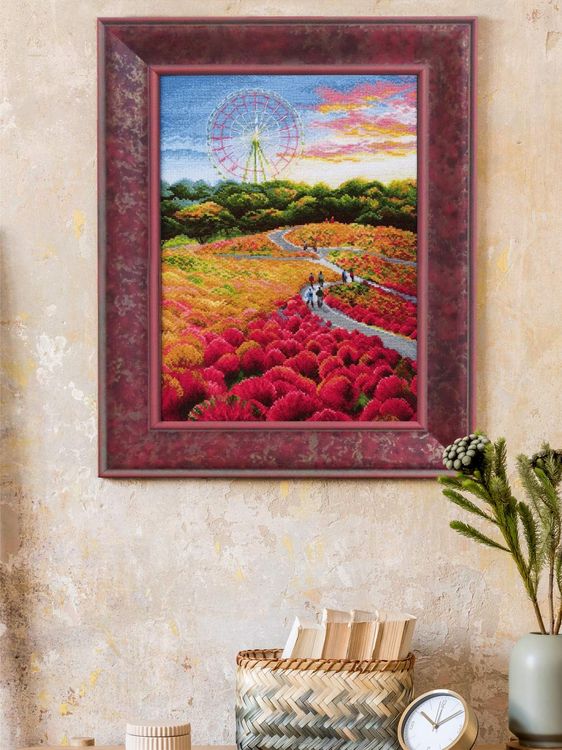 Набор для вышивания «Парк Хитачи» — картинка 5