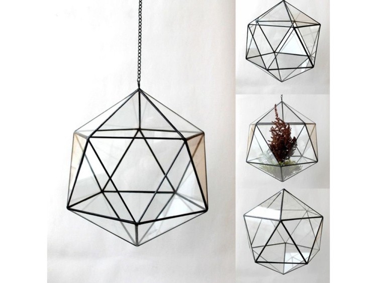 Флорариум икосаэдр подвесной — картинка 6