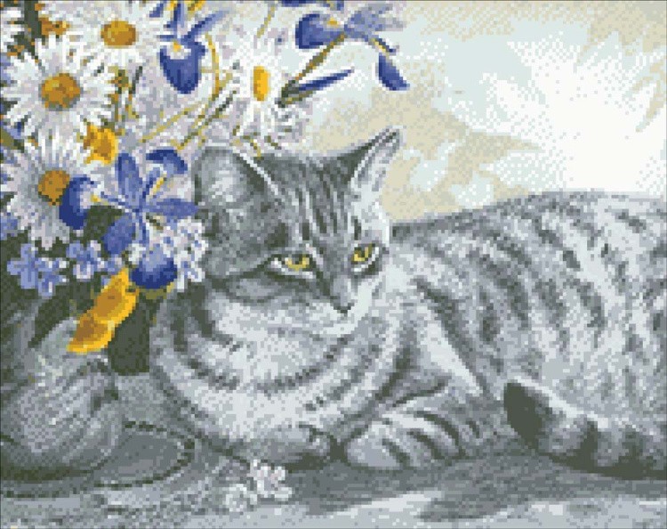 Алмазная вышивка «Пушистая жизнь» — картинка 2
