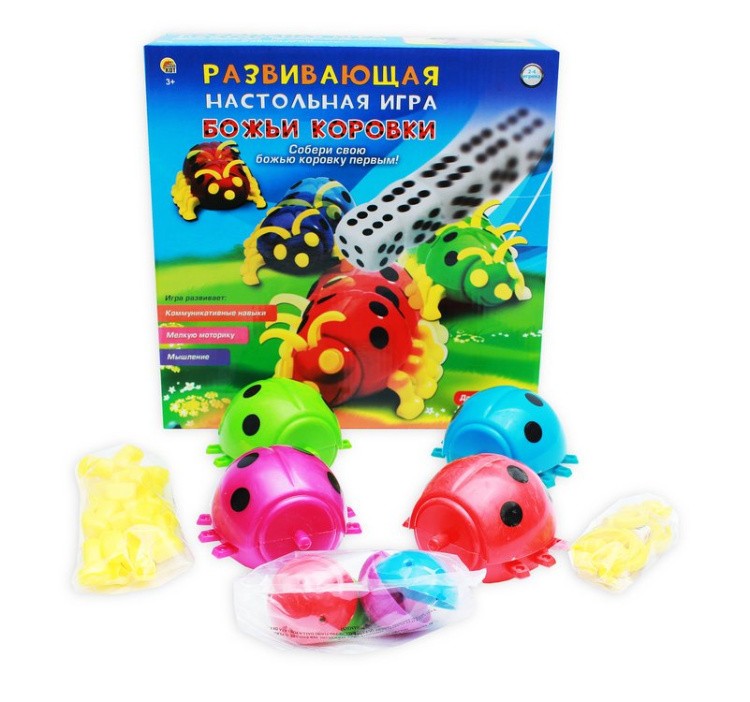 Развивающая настольная игра «Божьи коровки» — картинка 3
