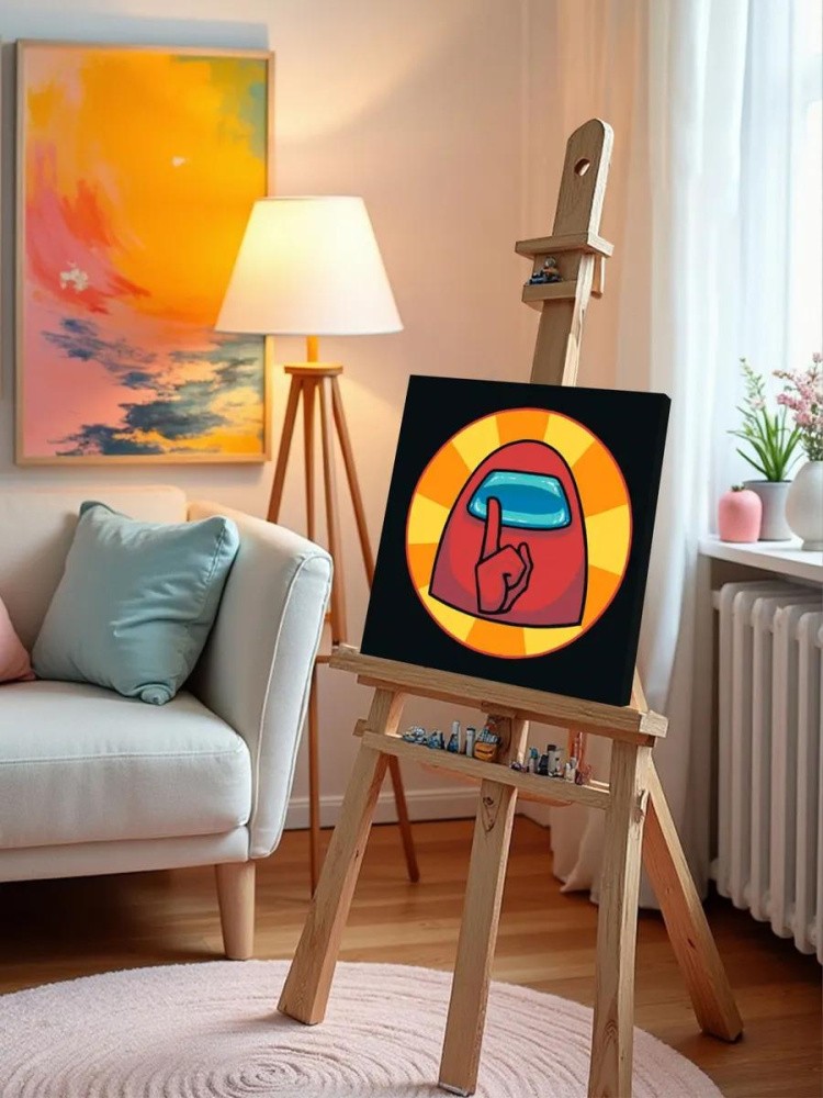 Картина по номерам «Among Us Амонг Ас: Тишина» — картинка 9