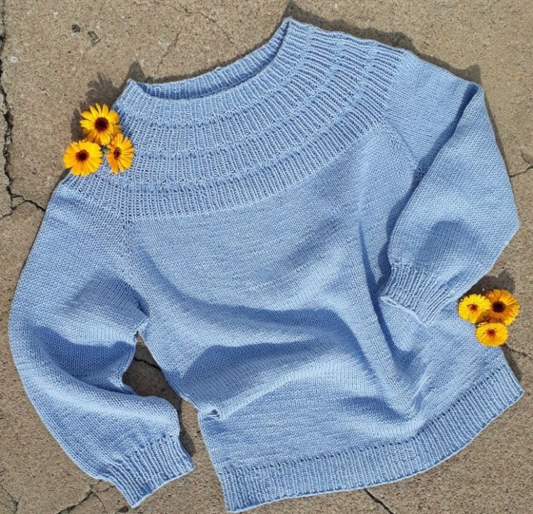 Пряжа ALIZE Cotton Gold Hobby (514), вода, 5 шт. по 50 г — картинка 6