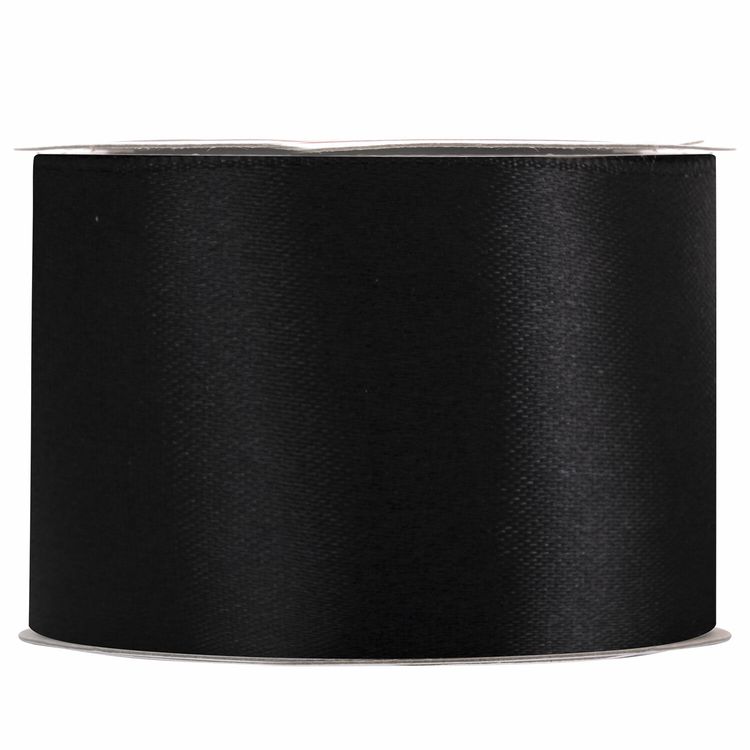 Лента атласная, ширина 50 мм, длина 23 м, черная, Brauberg — картинка 4