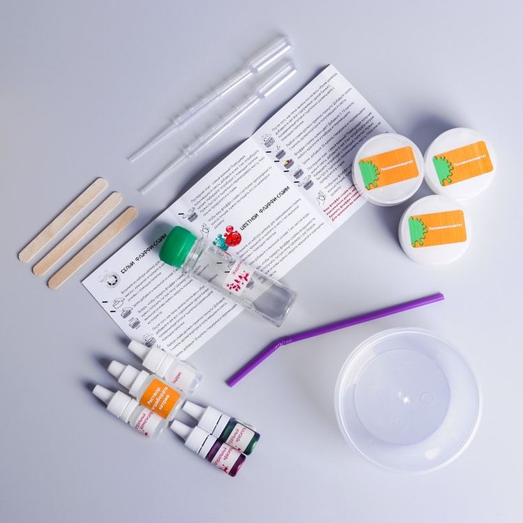 Флаффи слайм фабрика «Яблочный джем» — картинка 3