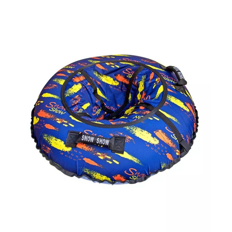 Детская зимняя ватрушка тюбинг для катания 118 см — картинка 5