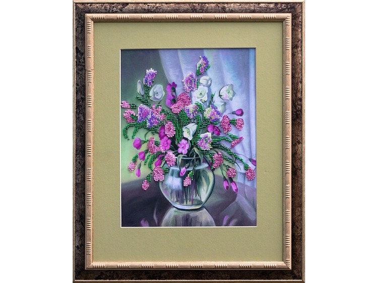 Набор вышивки бисером «Цветочный менуэт» — картинка 2