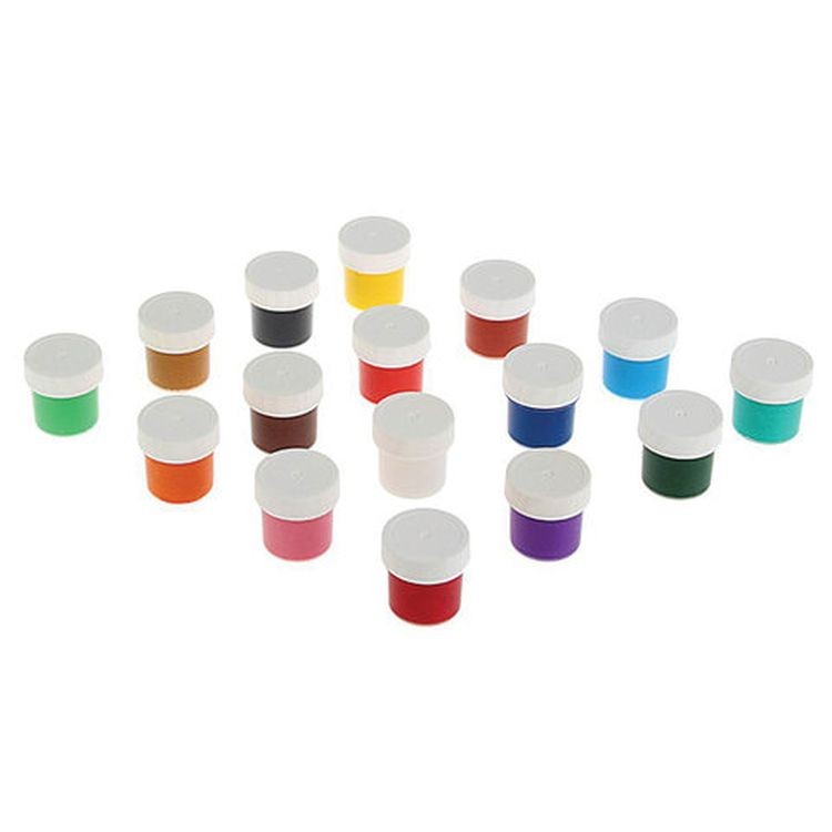 Гуашь Koh-i-Noor, 16 цв. по 25 мл, без кисти — картинка 3