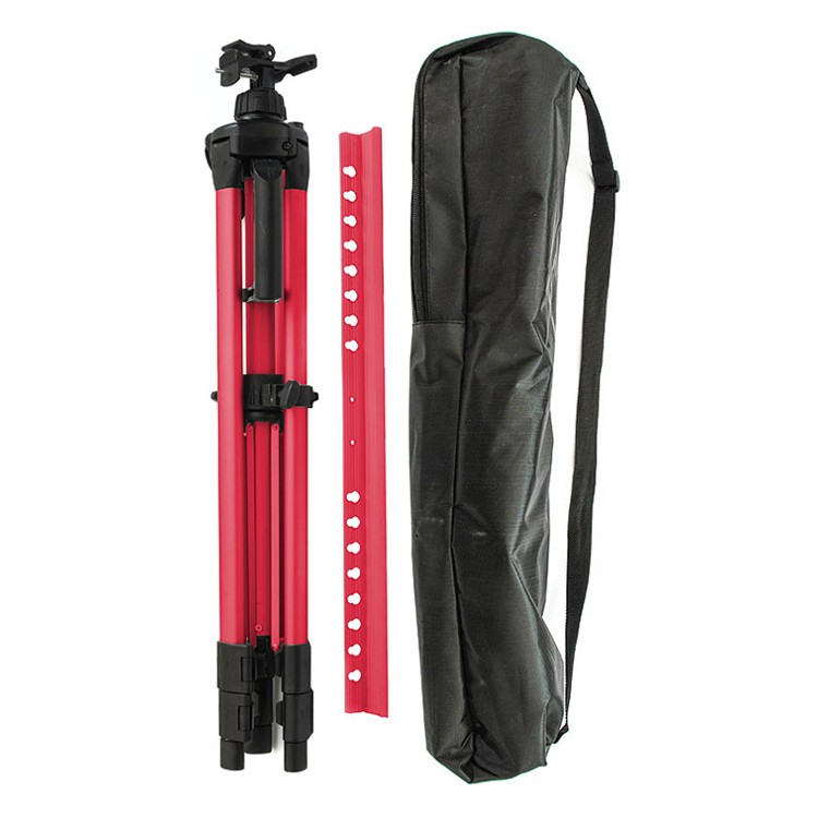 Мольберт телескопический тренога с планкой (красный) — картинка 2