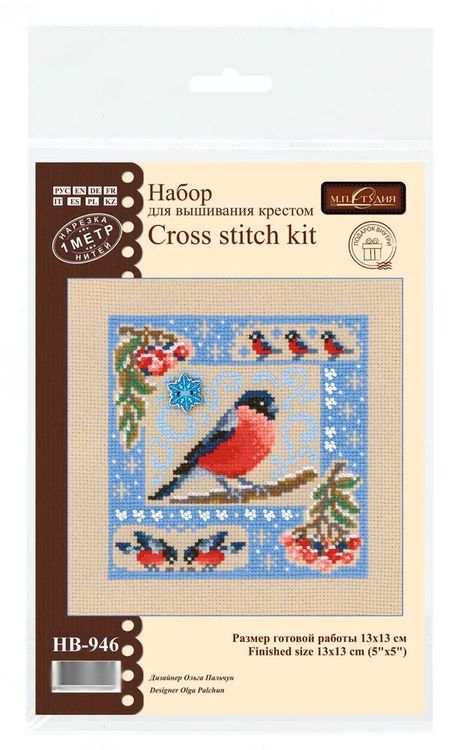 Набор для вышивания «Мини-семплер. Зимняя композиция» — картинка 3