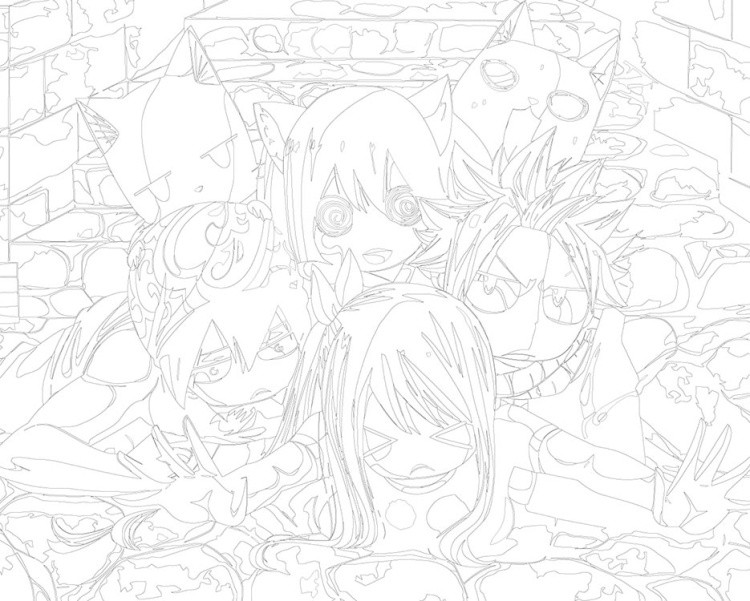 Картина по номерам «Аниме манга Хвост Феи Fairy Tale 10 40х50» — картинка 3