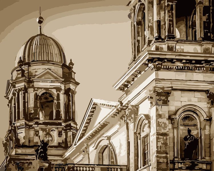 Картина по номерам «Берлинский кафедральный собор»
