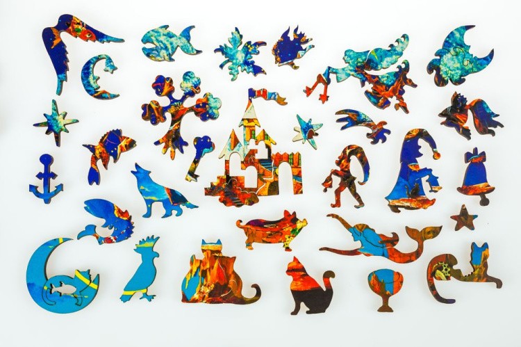 Деревянные пазлы DAVICI «Дерево сновидений» — картинка 5