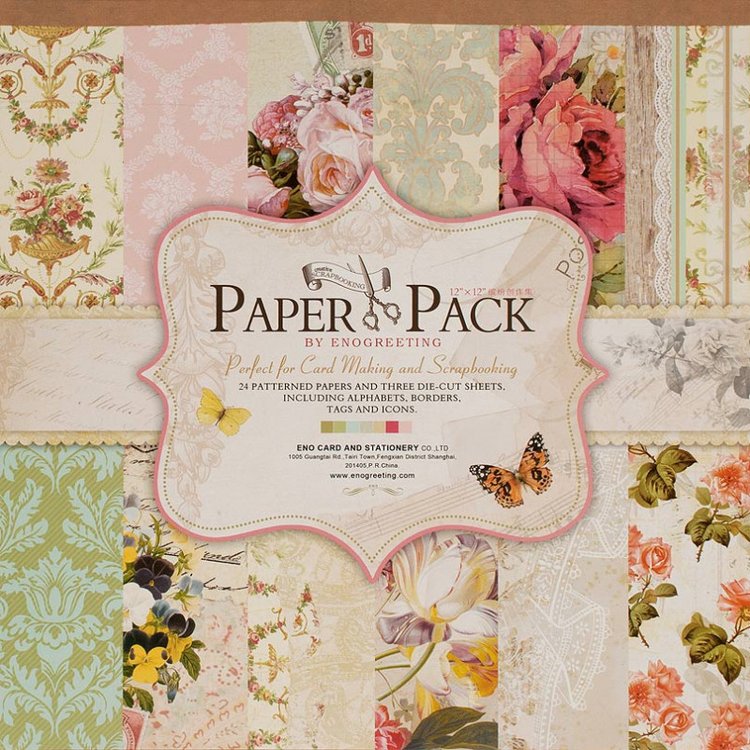 Набор бумаги «Вальс цветов» — картинка 2