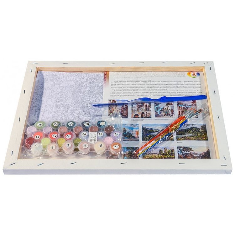 Картина по номерам «Франция. Динан» — картинка 3