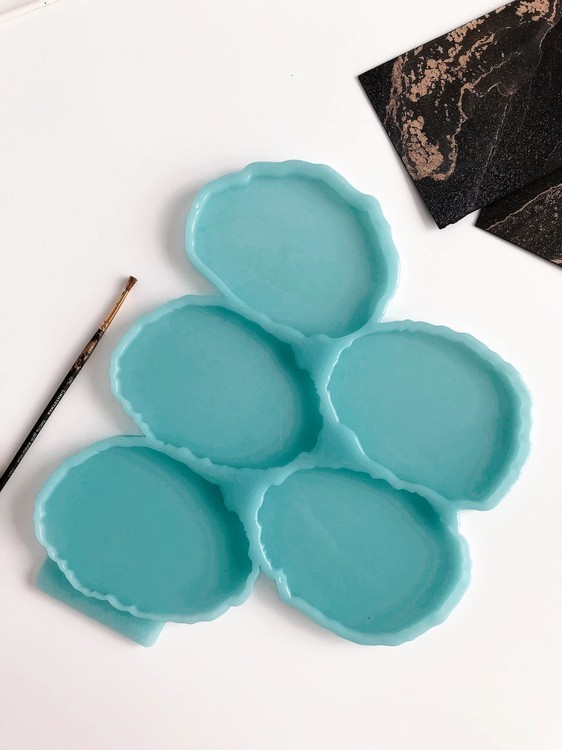 Силиконовая форма, Geode Coasters модель №42 — картинка 2