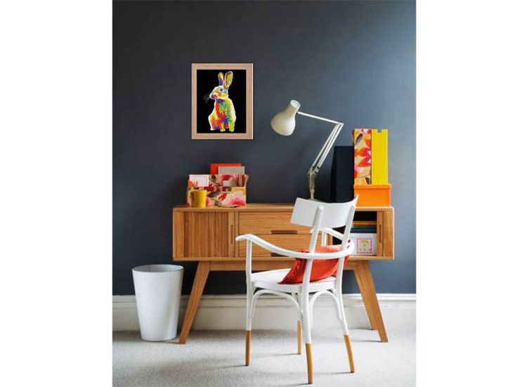 Картина по номерам «Радужный кролик» — картинка 3