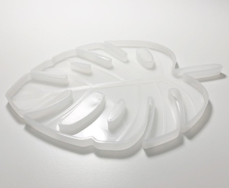 Силиконовый молд Монстера L, 16,5x23,5 см — картинка 4