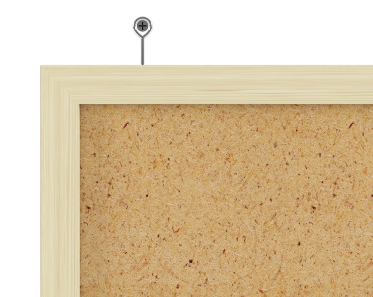 Доска пробковая в деревянной раме 45х60 см (в полиэтиленовой пленке) — картинка 4
