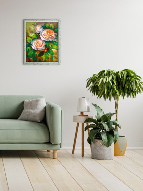 Картина по номерам «Ноктюрн с розами» — картинка 6