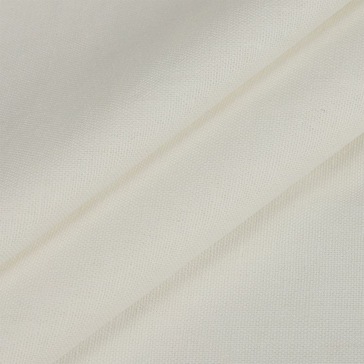 Ткань льняная, 1 м x 140 см, 200 г/м², цвет: экрю, TBY — картинка 3