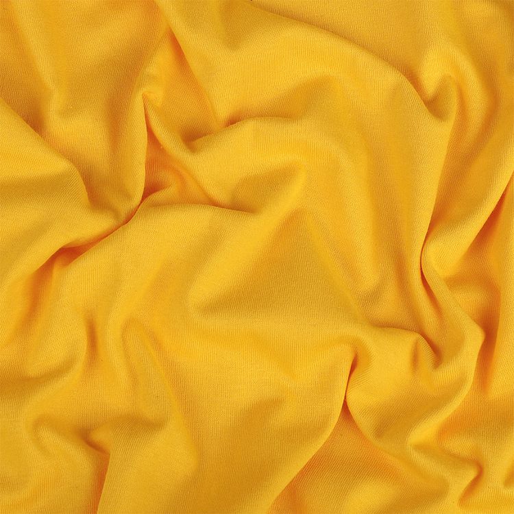 Ткань трикотаж Кулирка хлопок, 6 м, ширина 100+100 см, 145 г/м2, цвет: манго, TBY — картинка 2