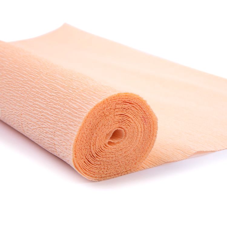 Гофрированная бумага 50х250 cм, 180 г/м2, цвет: 17A5 розово-бежевый, Blumentag — картинка 2