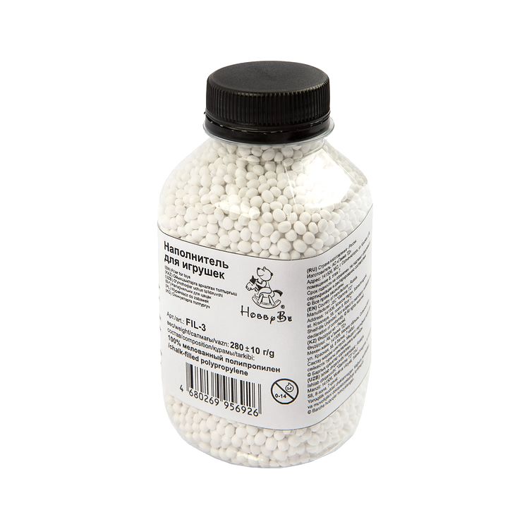 Наполнитель для игрушек d 2-5 мм, 280 г, HobbyBe — картинка 2