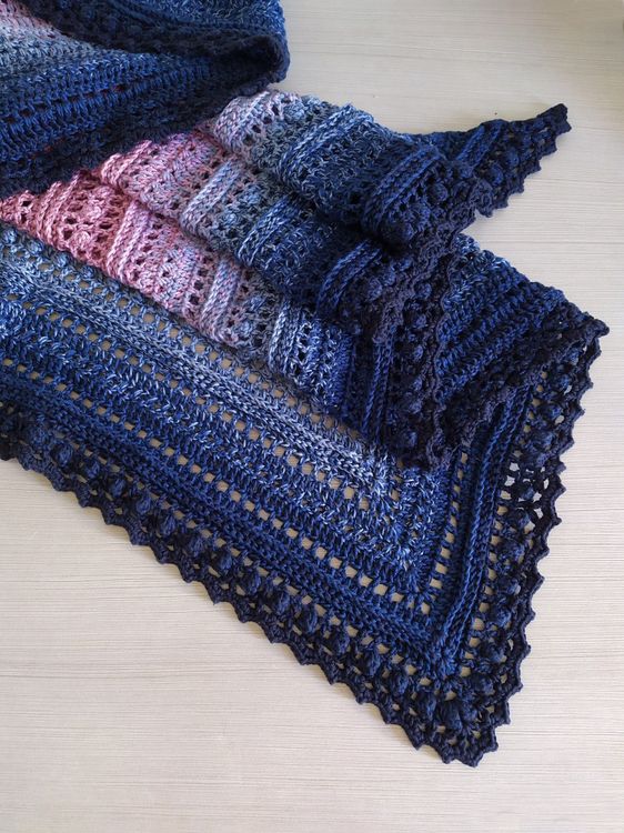 Пряжа YarnArt Flowers (256), мультиколор, 5 шт. по 250 г — картинка 7