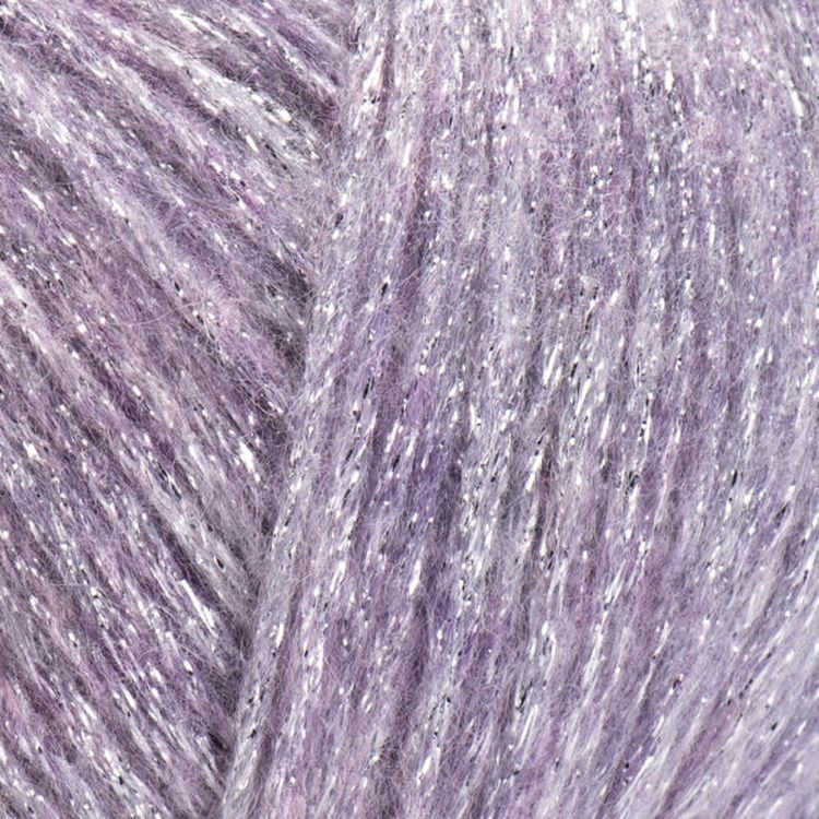 Пряжа YarnArt Manhattan (910), меланж сиреневый-серебро, 5 шт. по 50 г — картинка 2