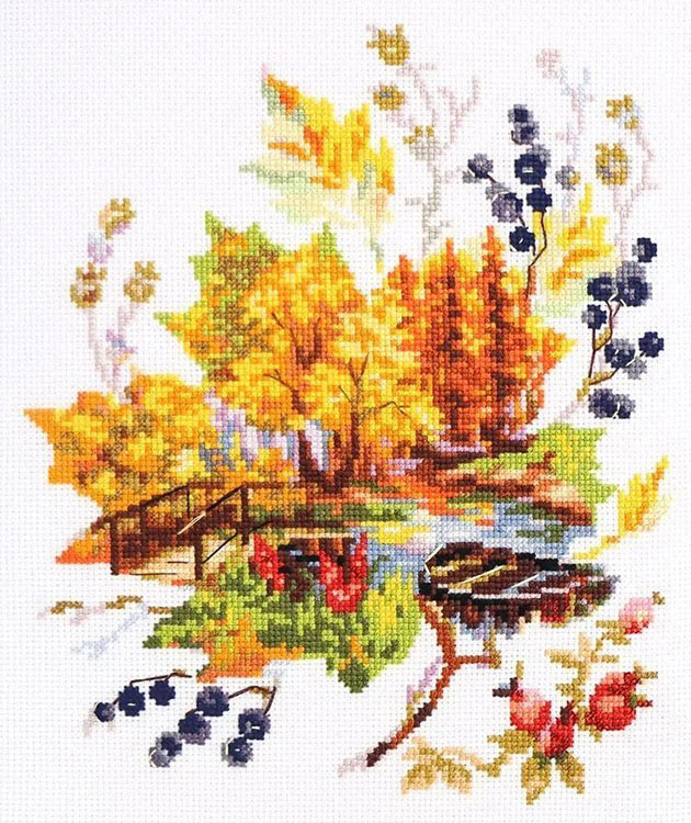 Набор для вышивания «Осенние зарисовки»