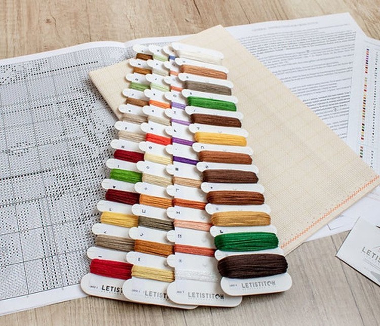 Набор для вышивания «Santa's rest by the chimney» — картинка 2