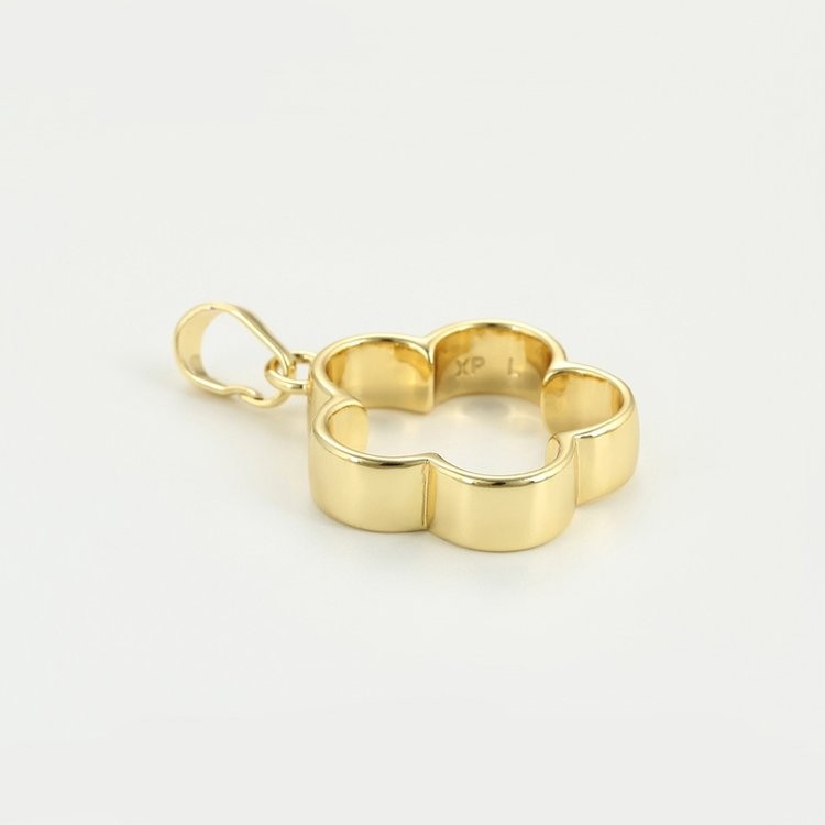 Металлический молд для кулона цветок — картинка 5