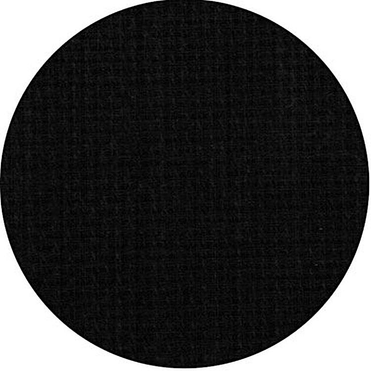Канва крупная (10х44кл), 40x50 см, цвет: черный, TBY