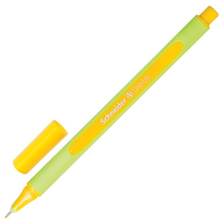 Ручка капиллярная (линер) SCHNEIDER «Line-up», золотисто-желтая