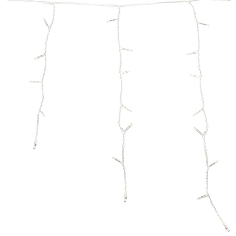 Электрогирлянда светодиодная «Бахрома», 100 ламп, 2х0,5 м, многоцветная — картинка 3