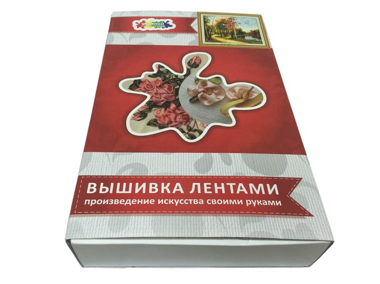 Вышивка лентами «Летний день» — картинка 3