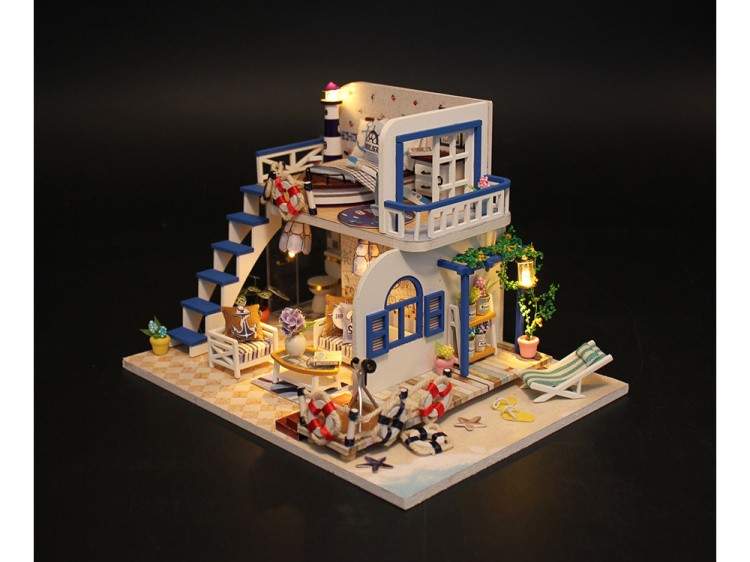 Набор для создания миниатюры (румбокс) «Домик у моря» — картинка 3