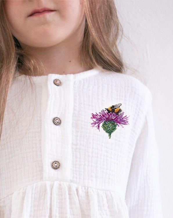 Набор для вышивания «Шмель на цветке» — картинка 5