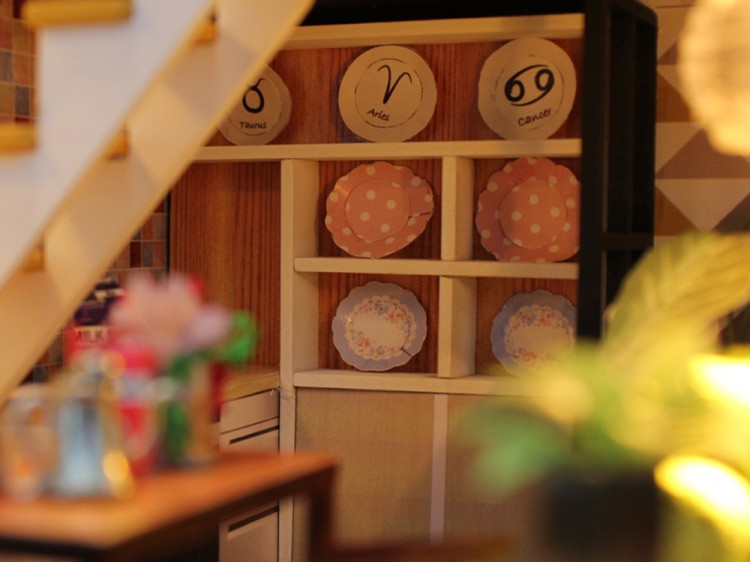 Набор для создания миниатюры (румбокс) «Скандинавский Лофт» — картинка 9