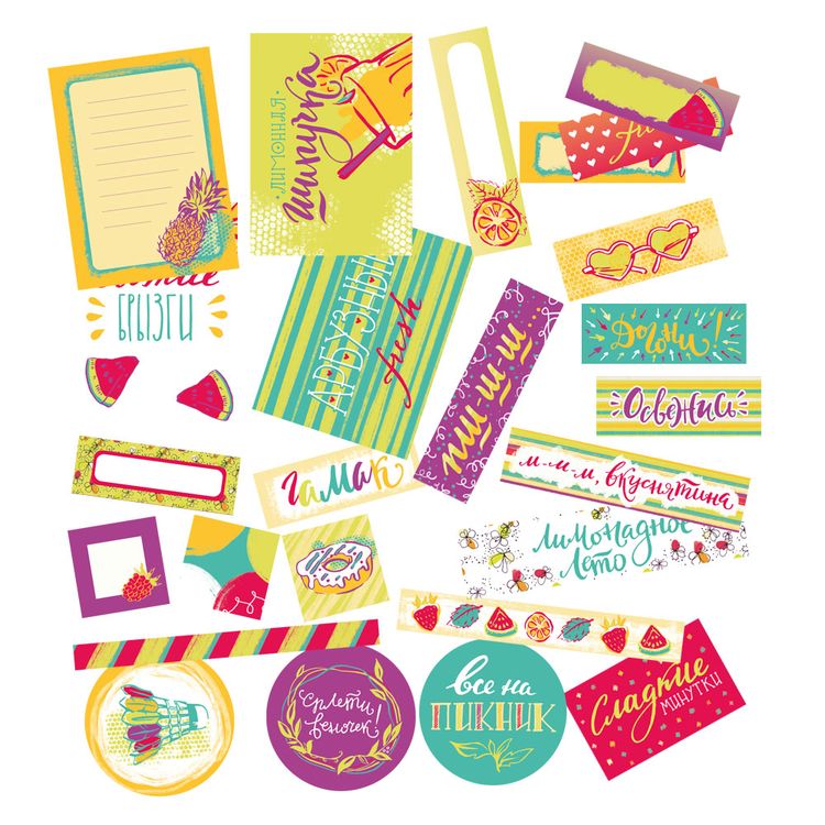 Декоративные элементы «Карточки. Фреш», Mr.Painter — картинка 2