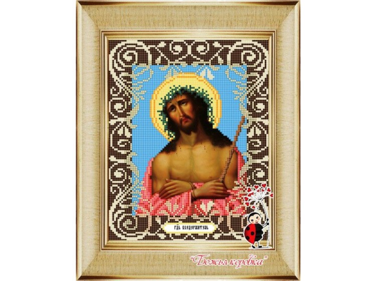 Рисунок на ткани «Иисус в терновом венце»