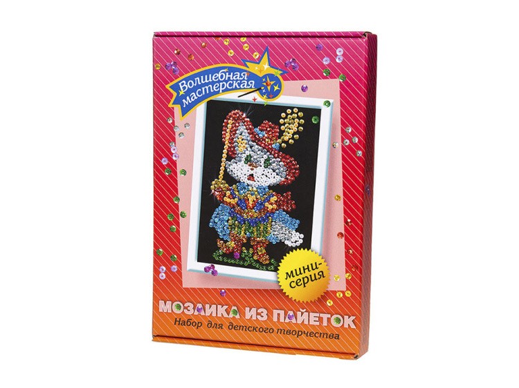 Мозаика из пайеток «Кот в сапогах» — картинка 2