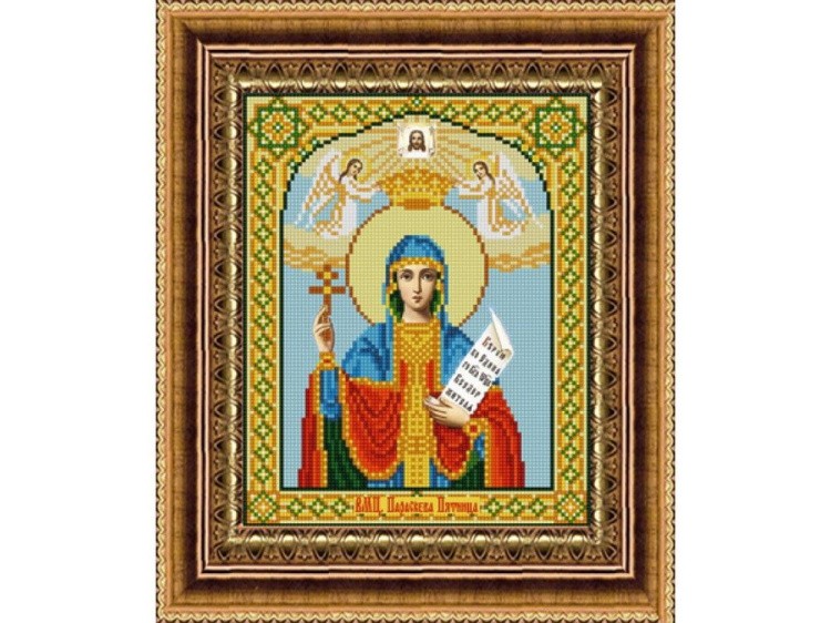 Рисунок на ткани «Св.Параскева Пятница»
