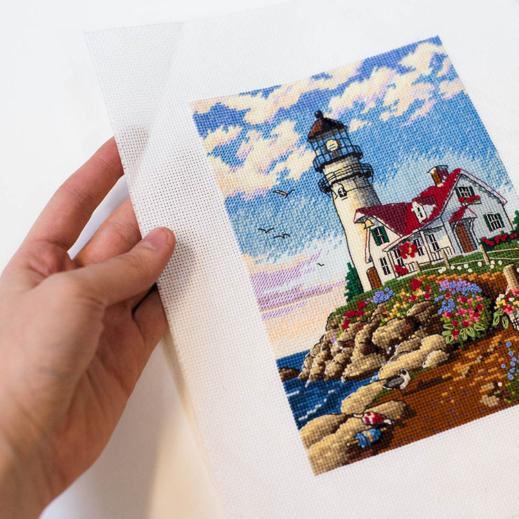 Набор для вышивания «Маяк на скалистом мысе» — картинка 3